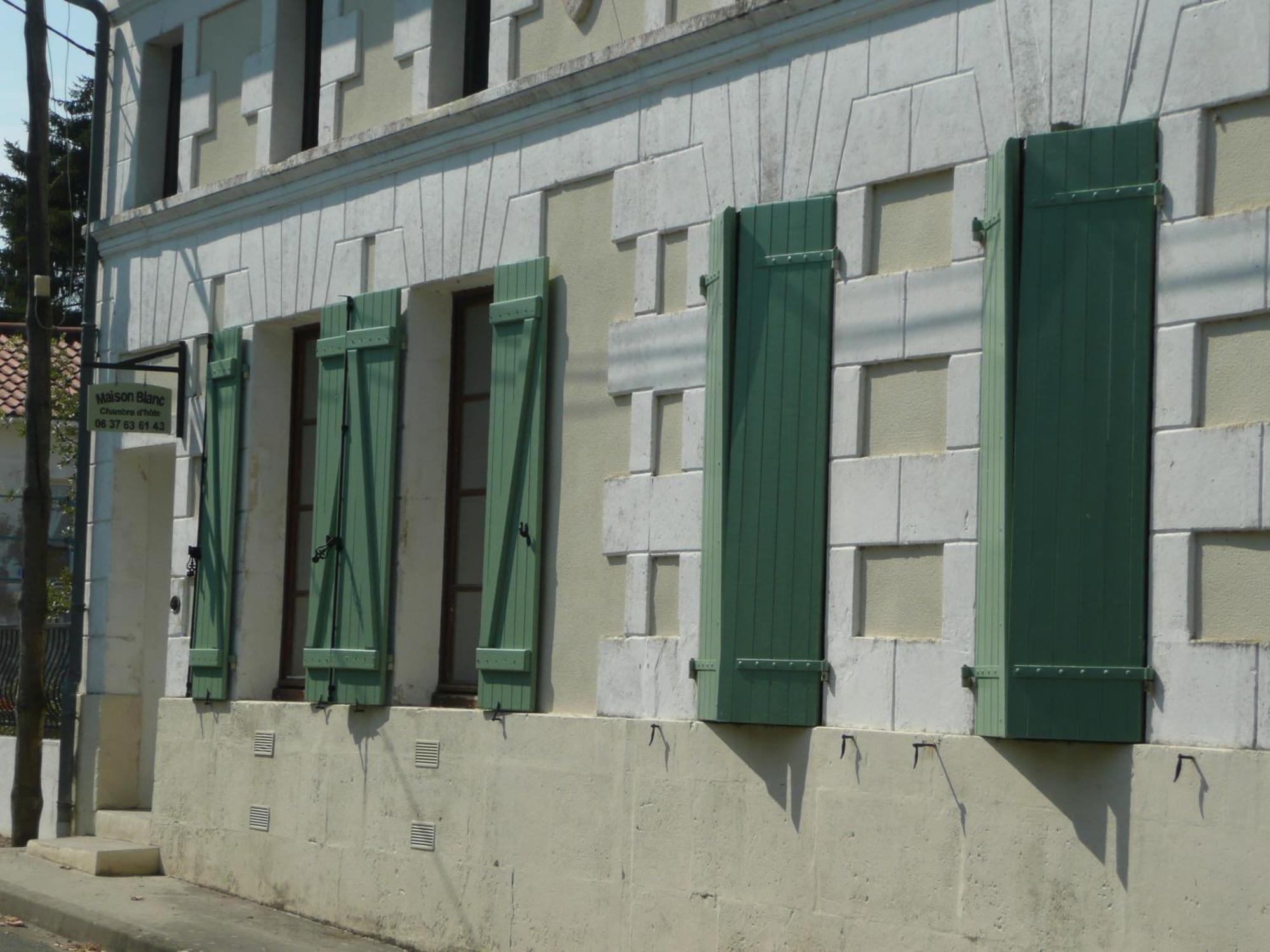 לינה וארוחת בוקר Gibourne Maison Blanc מראה חיצוני תמונה